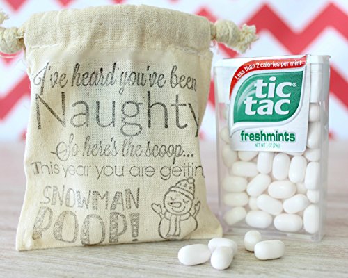 Snowman Poop Mints Christmas Stocking Stuffers: Buy Online in ...
