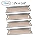 4-pack Stainless Steel Heat Plates for Charbroil 463411911, 464424312, C-45G4CB, Kenmore Sears, K-Mart, Nexgrill, Tera Gear Model Grills (15
