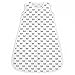 Muslin Cotton Slumber Sack by Fawn Hill Co - Unisex Monochrome Design for Boys or Girls - Small