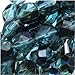 Czech Fire Polish Glass Beads 6mm Round Aqua Azuro Vitrail (25)