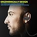 Sobetter Bluetooth Headphones Wireless In Ear Earbuds V4.1 Stereo Noise Isolating Sports Sweatproof Headset with Mic, Premium Bass Sound - Black