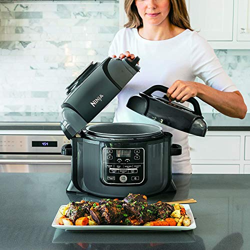 Ninja Foodi OP305 6.5 Quart TenderCrisp Pressure Cooker - Black/Gray