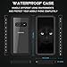 ASON Galaxy S10 Plus Waterproof Case, Waterproof Shockproof Dustproof Dirtproof Full Body Case Built in Screen Protector with Touch ID for Samsung Galaxy S10 Plus (Black)
