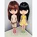 Baby Love 12-Inch Big Head Doll Changing Eyes BJD Doll Changing Eyes Fashion Set Dressup Toys Dolly Kids Gift Random delivery