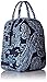 Vera Bradley Women's Cotton Lunch Bunch Lunch Bag, Blue Bandana, One Size