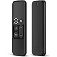 elago R2 Slim Case Compatible with Apple TV Siri Remote 1st Generation (Black) - Slim Design, Scratch-Free Silicone, Shock Absorption, Full Access