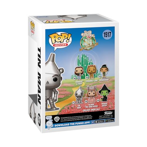 Funko POP! Movies: The Wizard of Oz - The Tin Man - Collectable Vinyl Figure - Gift Idea - Official Merchandise - for Kids & Adults - Movies Fans - Model Figure for Collectors and Display
