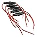 uxcell A11101300ux0008 5 x 20 mm AGC Fuse Holder Inline Screw Type W 22 AWG Wire (Pack of 5)
