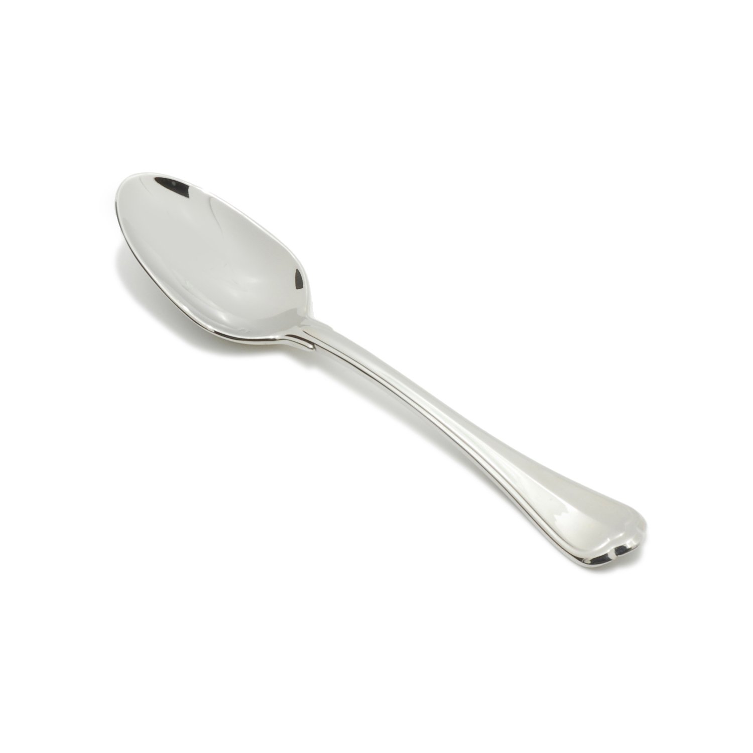 Fortessa San Marco 18/10 Stainless Steel Flatware Dessert/Oval Soup Spoon, Set of 12