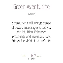 Tiny Rituals GREEN AVENTURINE ENERGY BRACELET