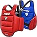RDX TKD Chest Guard Boxing MMA Body Protector Martial Arts WTF Reversible Rib Shield Armour Taekwondo Target Training Kickboxing