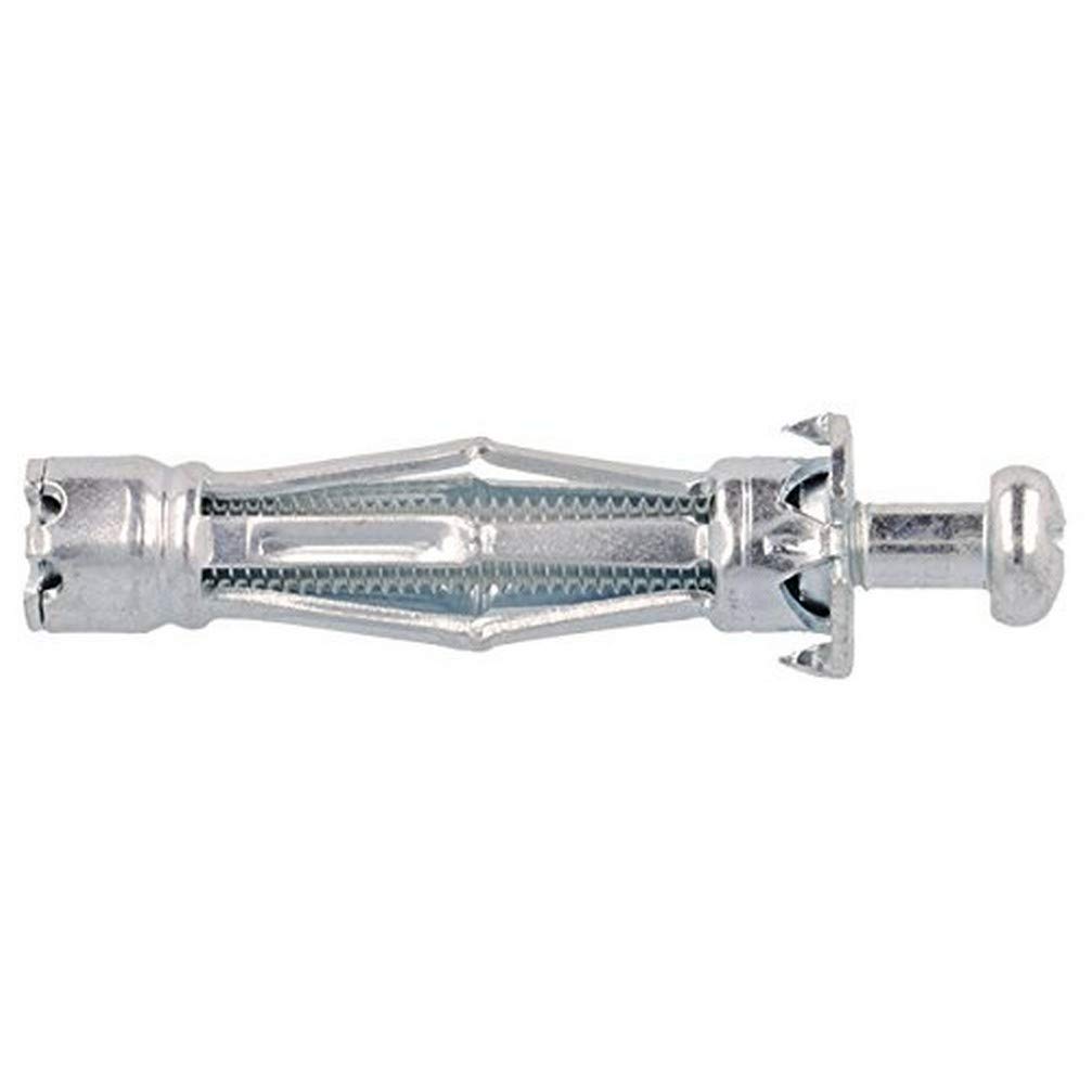 Molly m18106-xj Metal Cavity Wall Dowels with Screws M6 Diameter 11 x 50 mm, Grey, Set of 10 Pieces