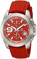 Haste ST1201004 Reloj An&aacute;logo para Hombre, Redondo, rojo