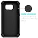 Tekcoo for Galaxy S6 Case, [Tmajor Series] [Black/Black] Shock Absorbing Hybrid Rubber Plastic Impact Defender Rugged Slim Hard Case Cover Shell for Samsung Galaxy S6 S VI G9200 GS6 All Carriers