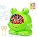 Betheaces Bubble Machine, Automatic Durable Bubble Maker 500 Bubbles per Minute with 8oz Refill Solution Water Summer Toy for Kids Boys Girls Age of 4,5,6,7,8-16 Outdoor and Indoor Party Use