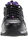 Skechers for Work Women's D'Lite SR Slip Resistant Work Shoe,Black/Purple,7.5 M US