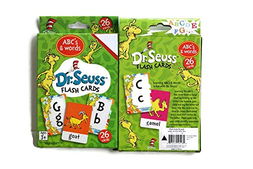 Dr. Seuss Flash Cards - ABC's & Words