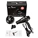 JINRI Professional Negative Ionic Hair Dyer,1875W Infrared Heat Ionic Hair Blow,Salon AC Motor Low Noise Blow Dryer with Diffuser Concentrator