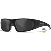 Wiley X Romer 3 Changeable Shooting Glasses, ANSI Z87.1+ and MIL-PRF Ballistic Rated, Anti-Fog, High-Wrap, UV Protection