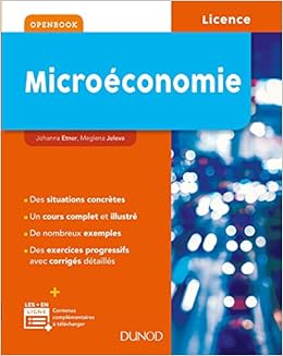 Microeconomie Openbook French Edition Etner Johanna Jeleva Meglena 9782100780228 Amazon Com Books