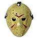 CASACLAUSI Jason Mask Cosplay Halloween Costume Mask Prop Horror Hockey Yellow