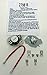 1 X NEW Replacement Part - Whirpool Dryer Thermistat Kit Part# 3977393