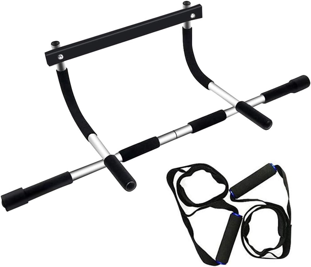 Chin up Bars, Pull Up Sit Up Door Bar with Bonus Straps : Sports & Outdoors