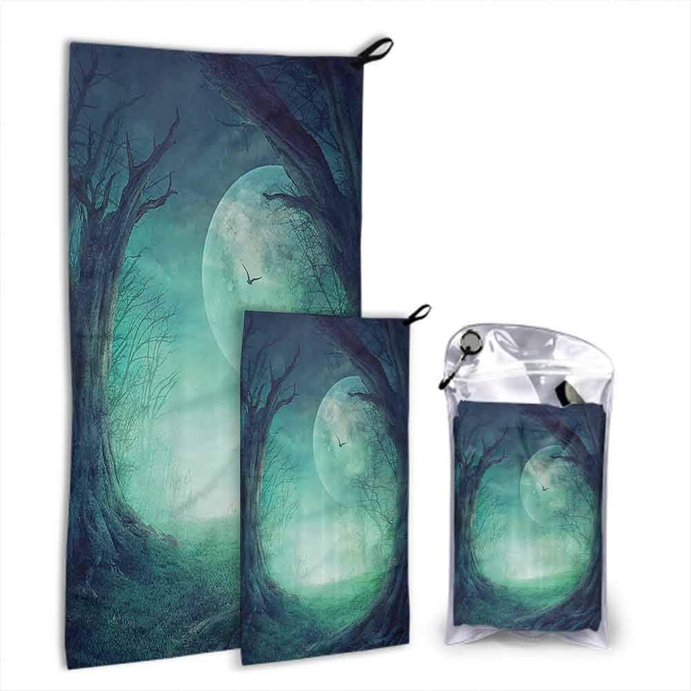 dsdsgog Toallas de playa de secado rápido, decoración gótica