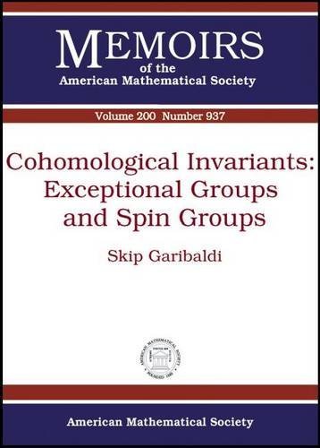 Cohomological invariants : exceptional groups and spin groups