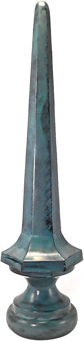 Dalvento Medium Kyoto Finial- Verdigris