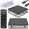 TVIP S-Box v.605 IPTV 4K HEVC HD Android 6.0 Linux Multimedia Stalker IP TV Streamer 1GB RAM + 8GB eMMC, MicroSD-kaart…