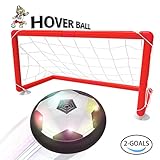 LOFEE Birthday Presents for 3-10 Year Old Boy,Indoor Hover Ball with 2 Goals Toys for 3 4 5 6 Year Old Boy Gifts for 7 8 9 Year Old Boys Black HB12