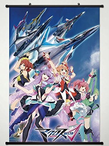 Wall Scroll Poster Fabric Printing For Anime Macross Delta The Super Dimension Fortress Macross L