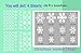 HUXICUI 180 PCS Snowflakes Window Clings Christmas Decorations Winter Reusable White Stickers Wonderland Decal Decor Ornaments Holiday Party Supplies
