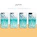 Frepstudio Compatible Tropical Beach Quote Saying I need Vitamin Sea Palm Tree Blue Clean Ocean Aloha Summer Clear Side Soft Rubber Case Replacement for iPhone 8 Plus/7 Plus