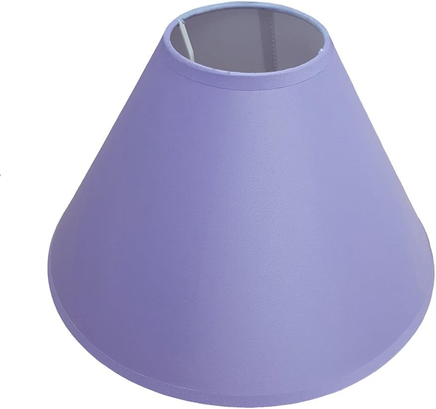9" Coolie Ceiling Table Lamp Shade Main Colour: Lilac