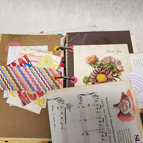Junk Journal - Altered Book - Here's To Me - Keepsake - Gift - Thumbnail 4