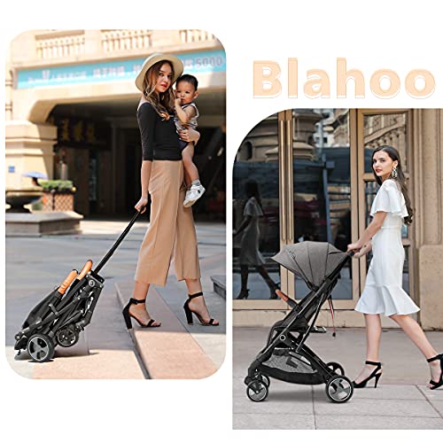 Blahoo Lightweight Baby Stroller, Folding Compact Travel Stroller for Airplane, Umbrella
