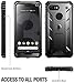 Google Pixel 3 XL Kickstand Rugged Case, Poetic Revolution [360 Degree Protection] Full-Body Rugged Heavy Duty Case with [Built-in-Screen Protector] for Google Pixel 3 XL Black