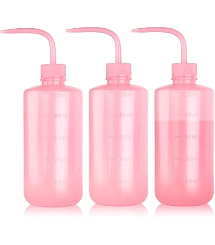 thumbnail image 2 of KIGITIK 3-Pack 500ml Plastic Squeeze Bottles - Narrow Mouth Wash Bottles For Multiple Uses 2 of 13