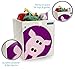 Foldable Cube Storage Bin Box for Nursery or Kids Toys (Pig)
