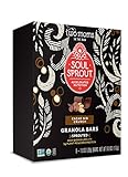 Soul Sprout, by Two Moms Sprouted Granola Bars, Cacao Nib Crunch 6 oz