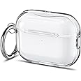 Spigen Ultra Hybrid Designed for AirPods Pro 2nd Generation Case 2022/2023 (USB-C/Lightning Cable) Cover - Crystal Clear