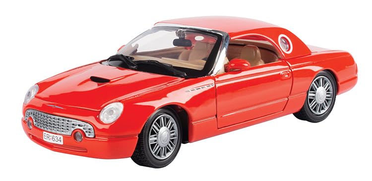OPO 10 - Miniature car reproduced at 1/24 scale compatible for Ford Thunderbird 2002 James Bond Collection Die Another Day - Motormax 79853