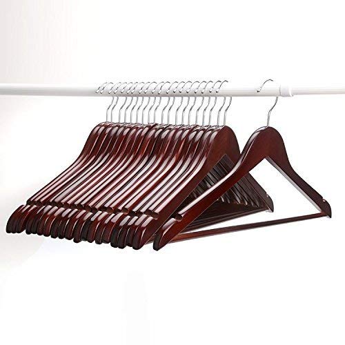DD RETAILS Brown Wooden Hangers (Pack of 30) Amazon.in Home & Kitchen