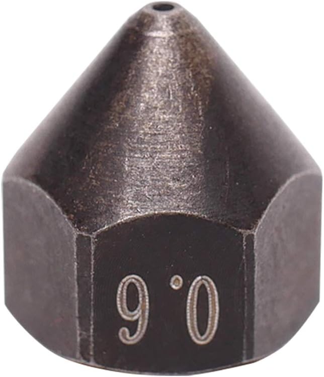 Tiertime Wear Resistant Steel Nozzle 0.6mm for UP Box+/UP300/Cetus Extruder Heater Kit-V2