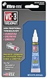 Vibra-TITE 213 VC-3 Threadmate Threadlocker, -65 to 165 Degree F, 5mL Tube, Red