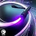 Electrik Unicorn Sparkle Whip - LED Fiber Optic Whip [ 6 Ft 360° Orbit ] Super Bright Light Up Rave Toy | EDM Pixel Flow Lace Dance Festival