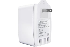 XZGM Plug in Doorbell Transformer 16.5V 25VA, Doorbell Power Supply Adapter Compatible with Ring Nest Wyze Blink Video Door Bell Transformer, Door Access Controls with PTC Fuse