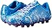 Vizari Frost Firm Ground Soccer Shoes for Youth | Graphic Football Shoes for Kids with Comfort & Padded Linings | Durable Cleats for Boys & Girls Perfect for Outdoor Play Blue/Purple